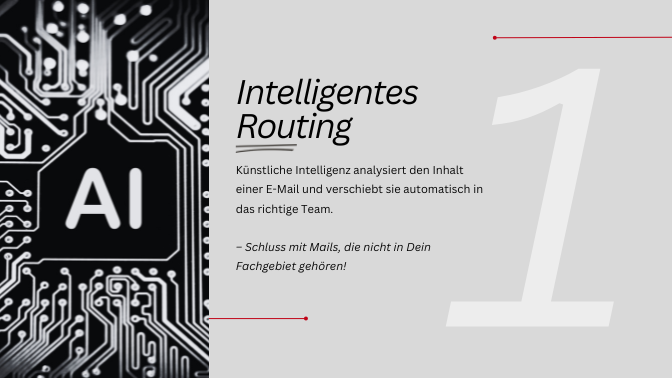 Intelligentes Routing KI